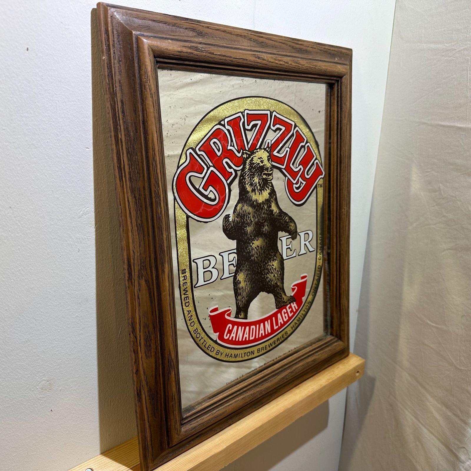 GRIZZLY BEER パブミラー GRIZZLY BEER PUBMIRROR パブミラー - メルカリ