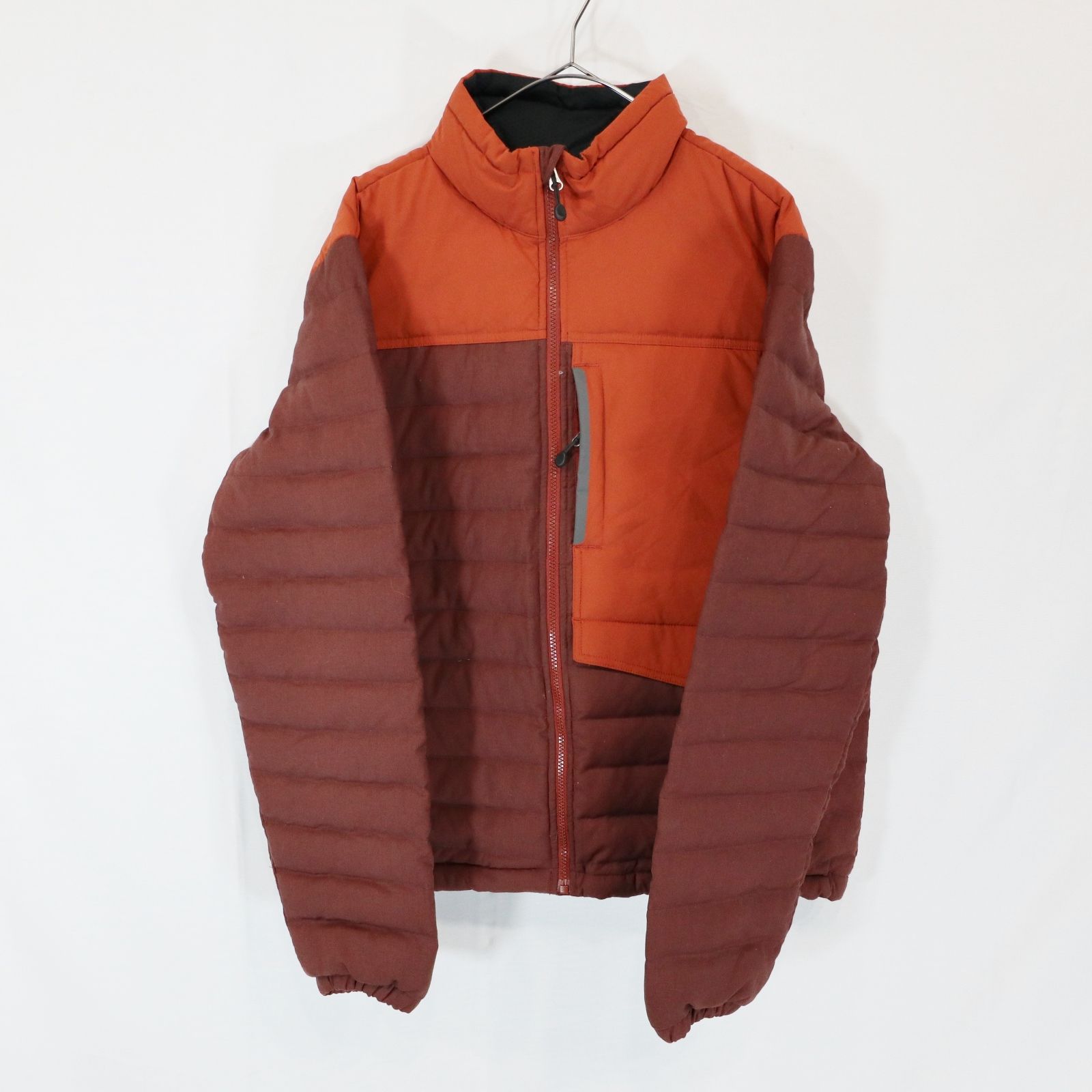 L.LBean エルエルビーン ダウンジャケット 冬服 片ポケット えんじ 