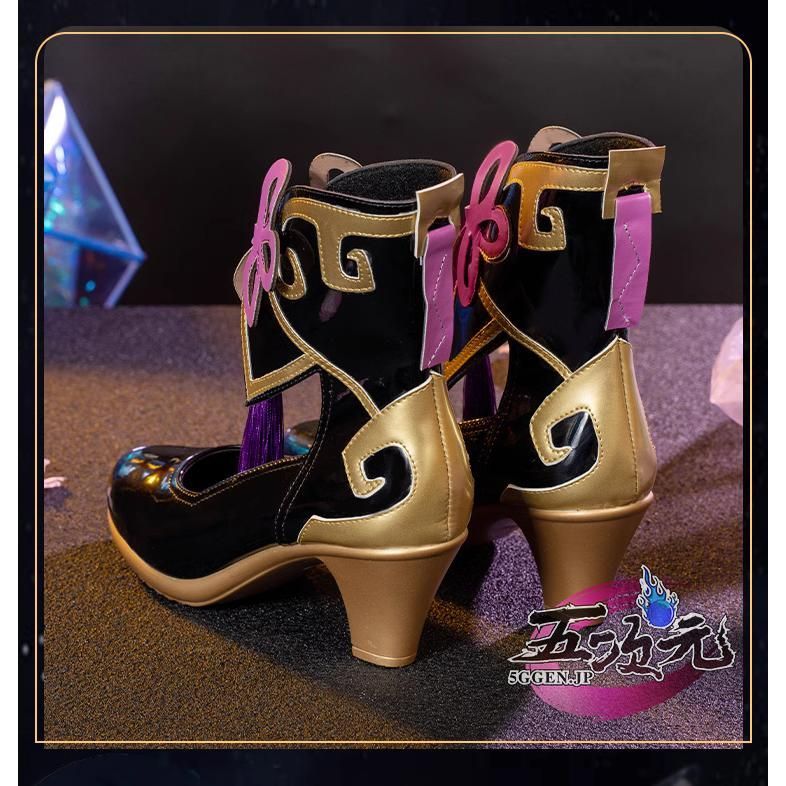 人気 五次元 崩壊スターレイル コスプレ 崩スタ 花火 靴 精巧