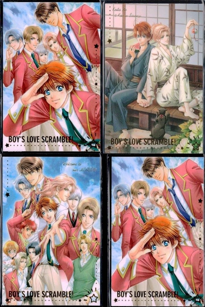 uo85 -5 カード 【状態B】 学園ヘヴン BOX 非売品 プロモ まとめ BL