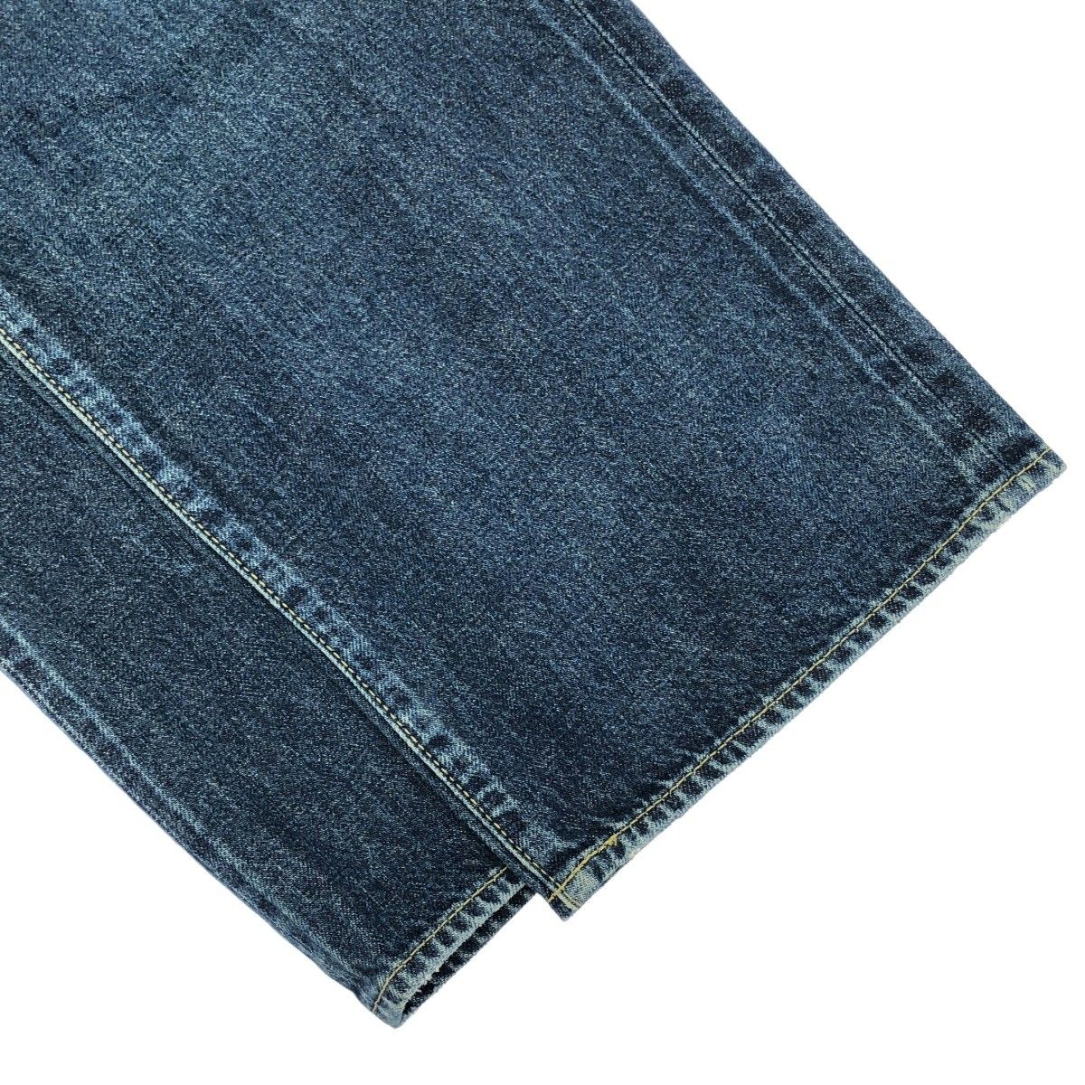 CUT モンローカットワイドデニムパンツ