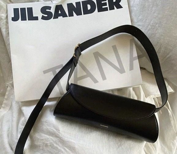 人気美品 JIL SANDER CANNOLO カンノーロショルダーバッグ スモール 