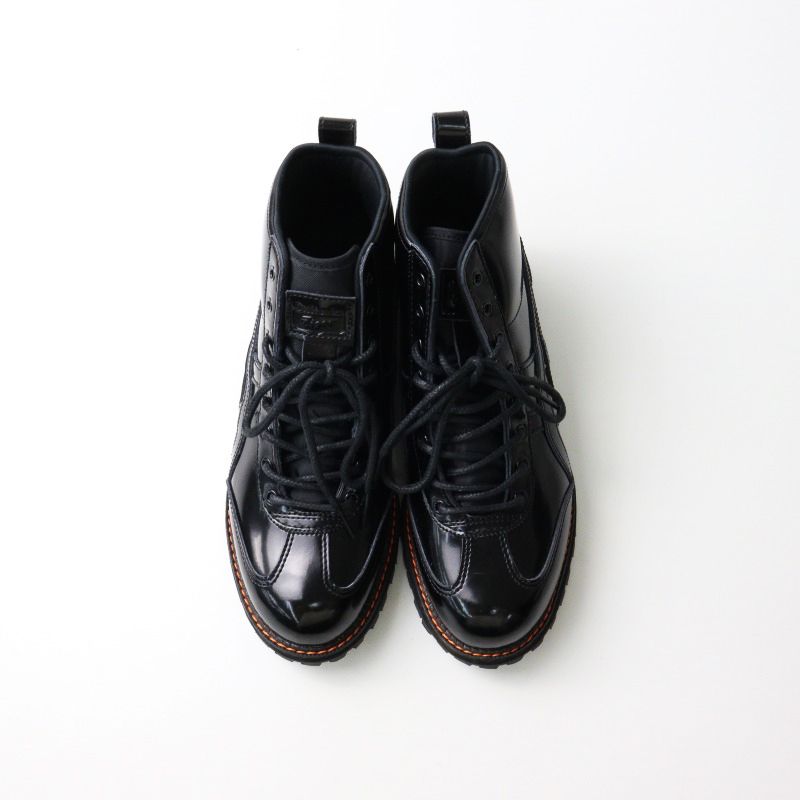 美品✨オニツカタイガー リンカンブーツ エナメル ブラック 24cm 美品 オニツカタイガー Onitsuka Tiger MEXICO RINKAN リンカン