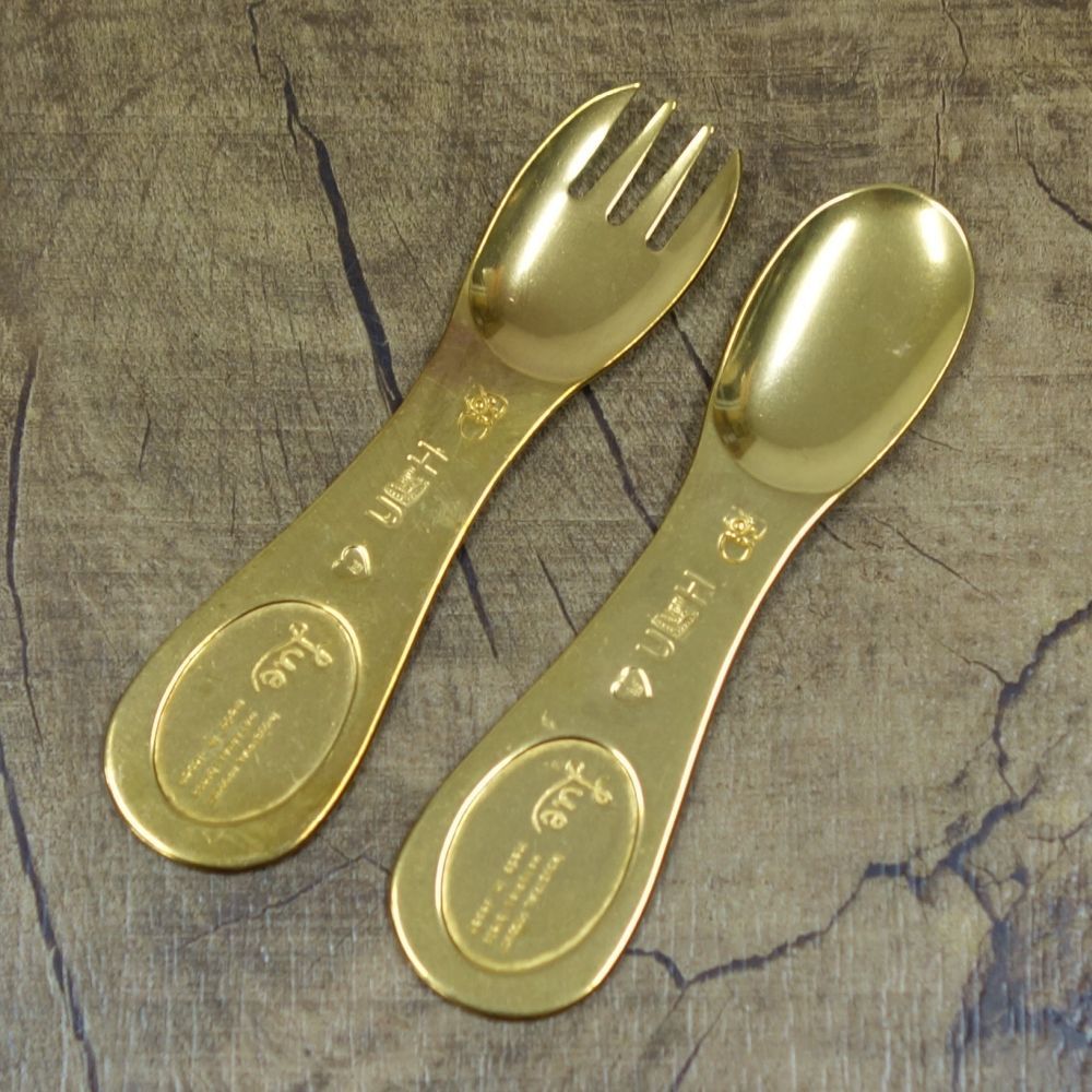 ルー ウルトラヘビー Lue×ULTRAHEAVY DessertSpoon Fork 10cc カトラリー 真鍮 brass スプーン スポーク キャンプ