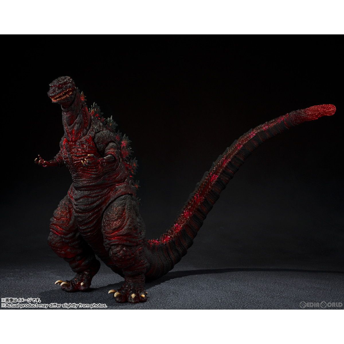 中古】[FIG]S.H.MonsterArts(モンスターアーツ) ゴジラ(2016) 第4形態 夜間戦闘Ver. シン・ゴジラ 完成品  可動フィギュア バンダイスピリッツ(61168342) - メルカリ