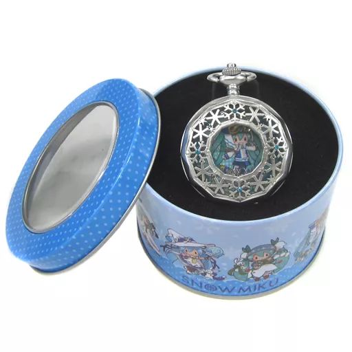 初音ミク 懐中時計 初音ミクシリーズプレミアム懐中時計 SNOW MIKU