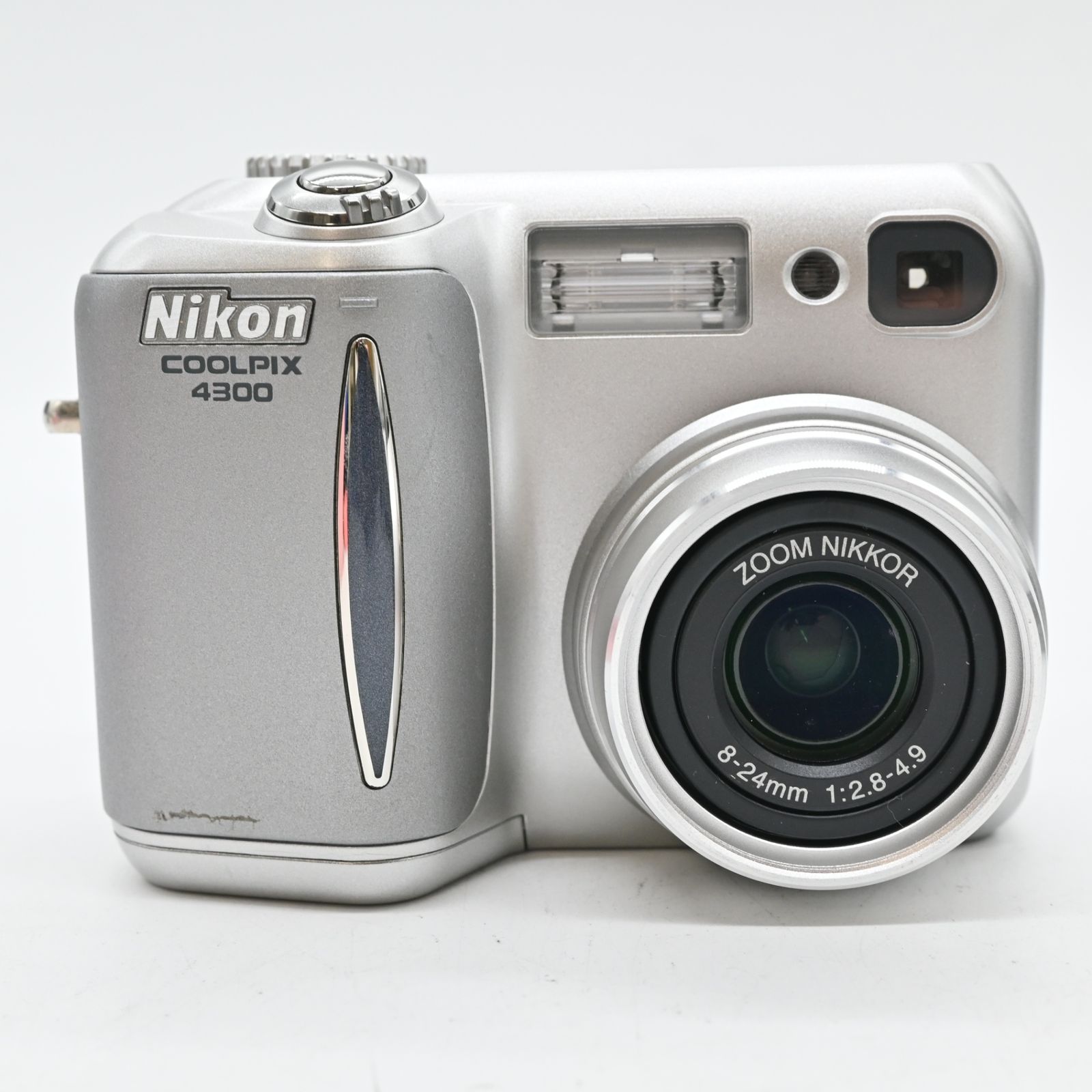 【動作確認済み】ニコン COOLPIX 4300 オールドコンデジ デジカメ 良品】Nikon Coolpix 4300 シルバー - メルカリ