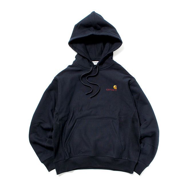 新品未使用】 カーハートWIP Carhartt WIP HOODED AMERICAN SCRIPT