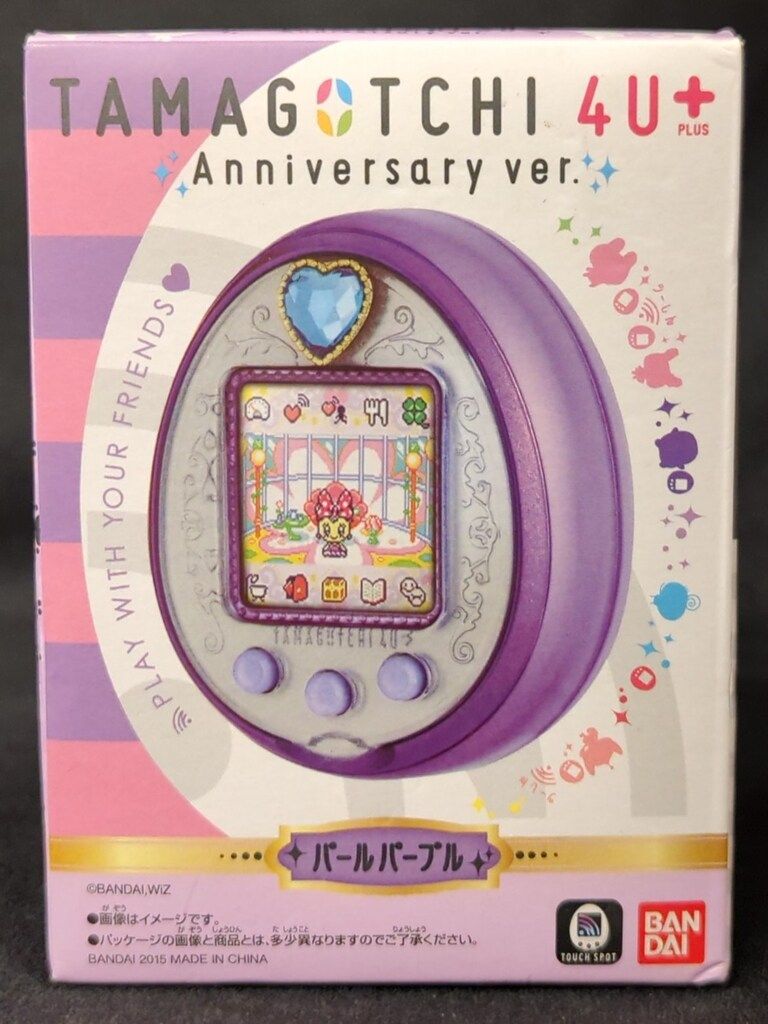バンダイ TAMAGOTCHI 4U パールパープル Anniversary ver.