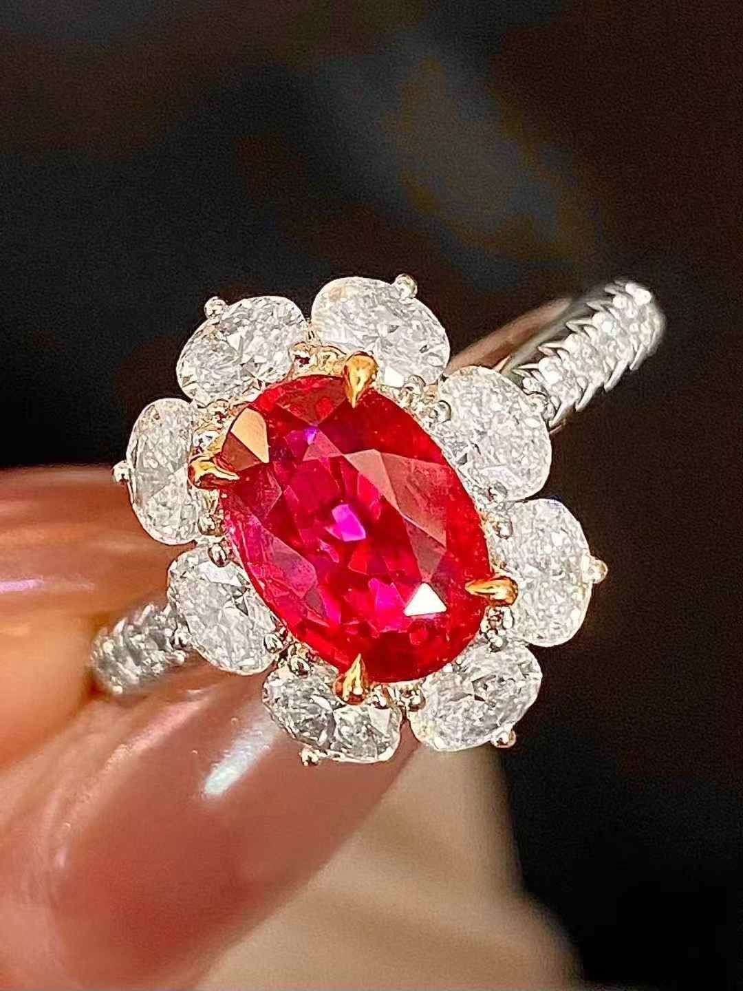 4.01ct 無処理無焼非加熱ノーヒート ピジョンブラッド ルビー 2WAY