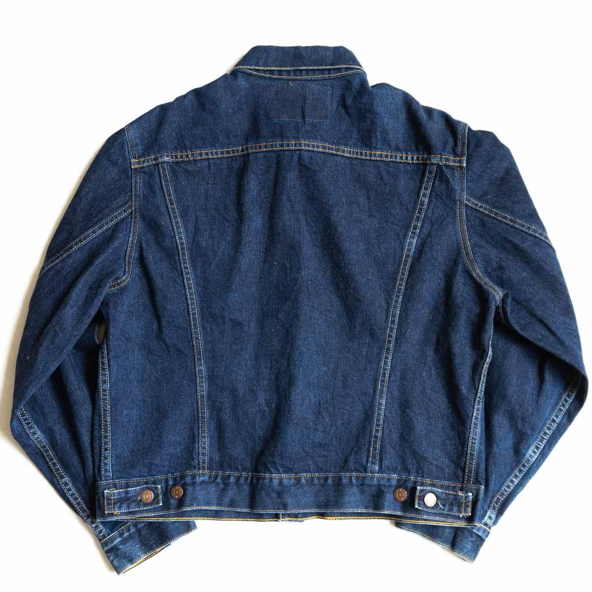 バレンシア製/濃紺】 LEVI'S 【 557XX BIG E デニムジャケット】44 サード リーバイス ボタン裏555 アメリカ製 2406604  - メルカリ