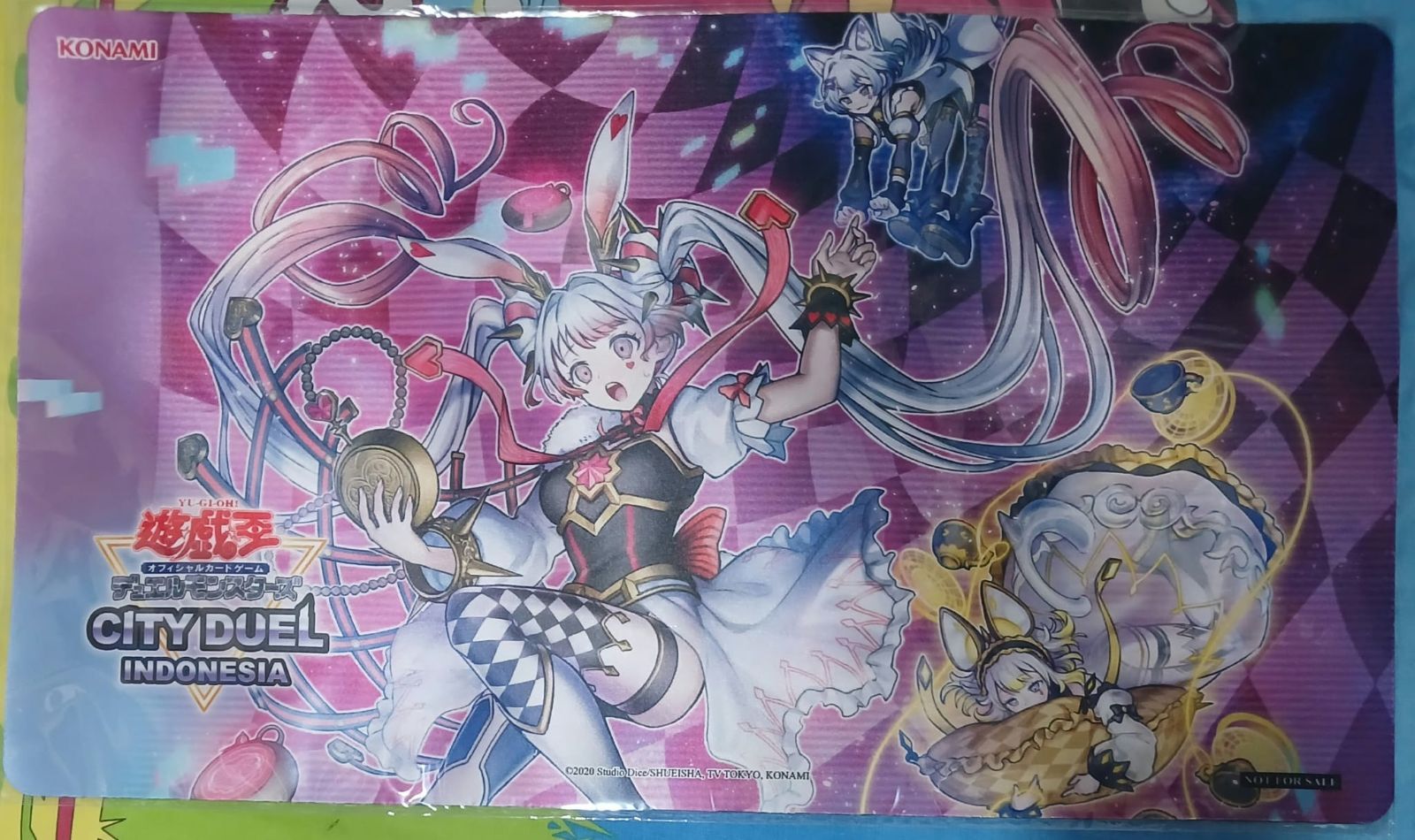 遊戯王 公式 M∀LICE プレイマット インドネシア