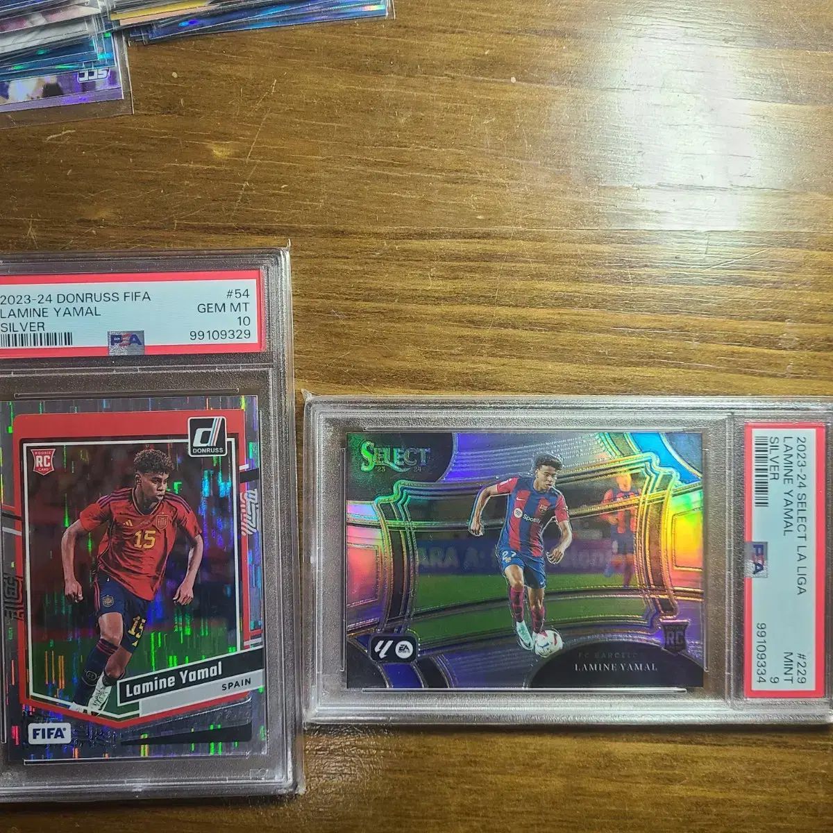 donruss₍ドンラス) ヤマルシルバー psa10 セレクト ヤマル psa9