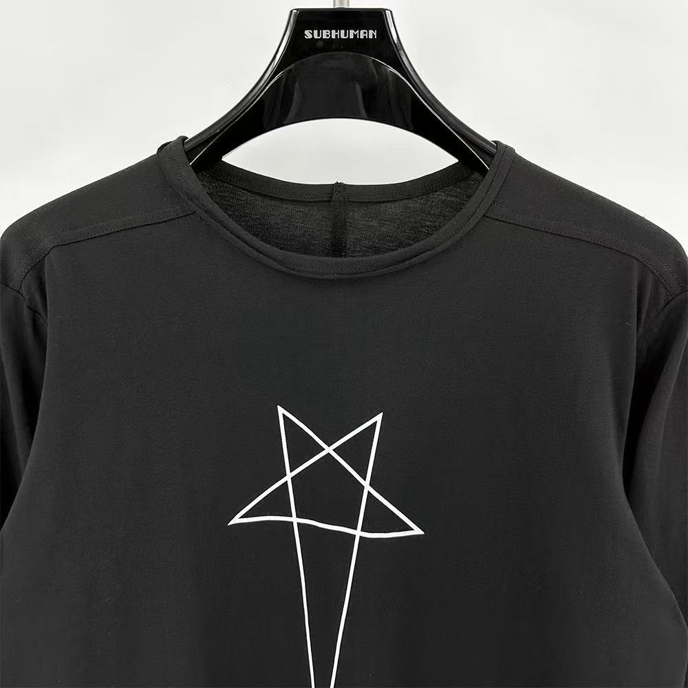新品 Rick owens drkshdw level 六芒星 long tee - メルカリ