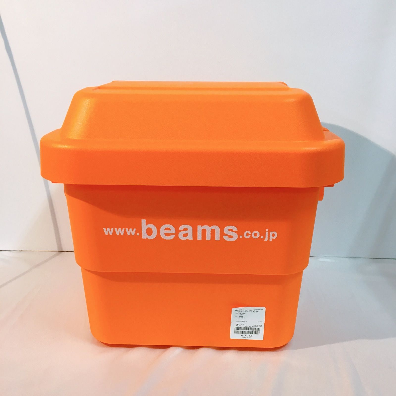 beams 収納ボックス 30L オレンジ ビームス トランクカーゴ頑丈ボックス beams 収納ボックス 30L オレンジ ビームス トランクカーゴ頑丈