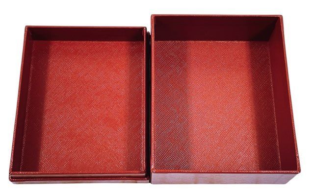 Cartier レッドレザー ジュエリーボックス Cartier レッドレザー 八角形 ジュエリーボックス - メルカリ