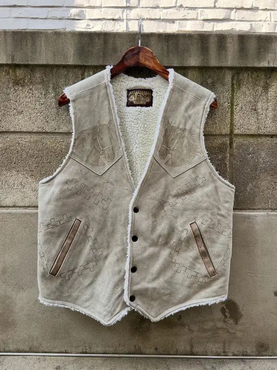 1970s SUEDE WESTERN SHERPA スウェードウェスタンベスト