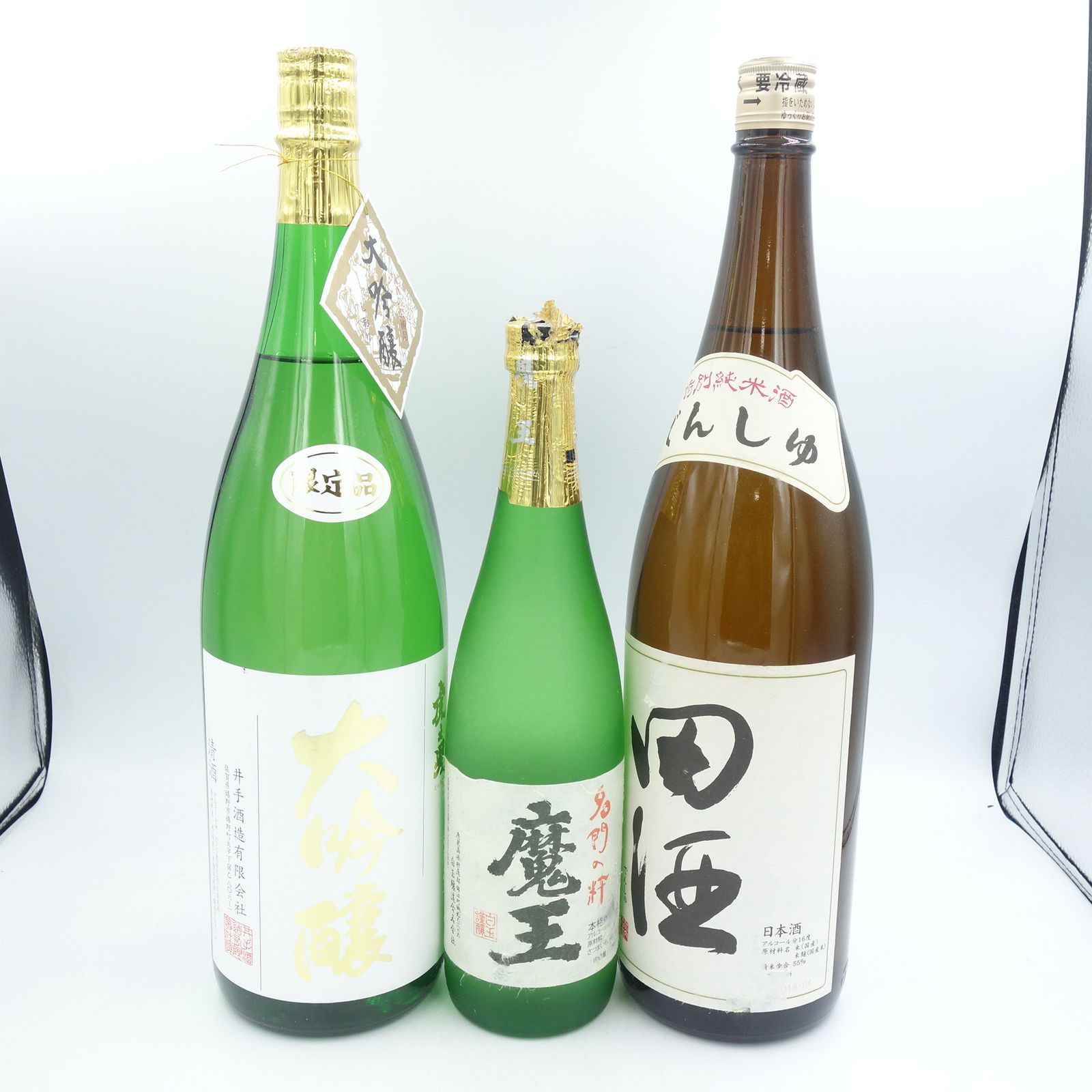 西田酒造 - 田酒と魔王 1.8Lセット 田酒と魔王 百寿 1.8Lセット 酒