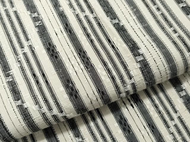 平和屋着物○上質な紬 花織 縞 正絹 逸品 CAAQ9174vf - メルカリ