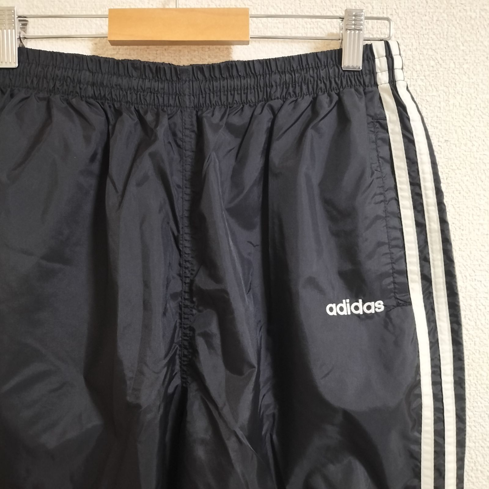 美品☆80-90s adidas 三国旗 ナイロンパンツ トラックジャージ