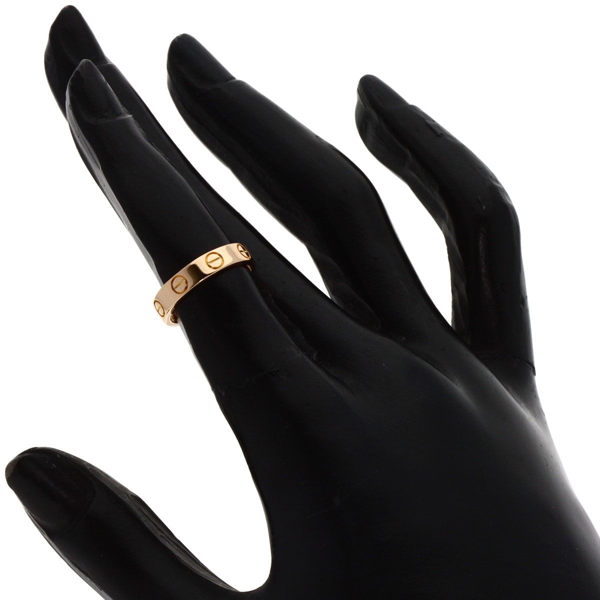 CARTIER カルティエ ミニ ラブリング #45 リング・指輪 K18PG  