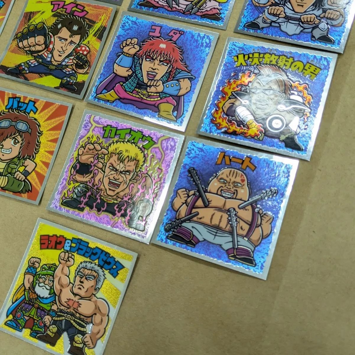 美品 ビックリマン 北斗の拳 北斗のマン35周年記念シール 第4