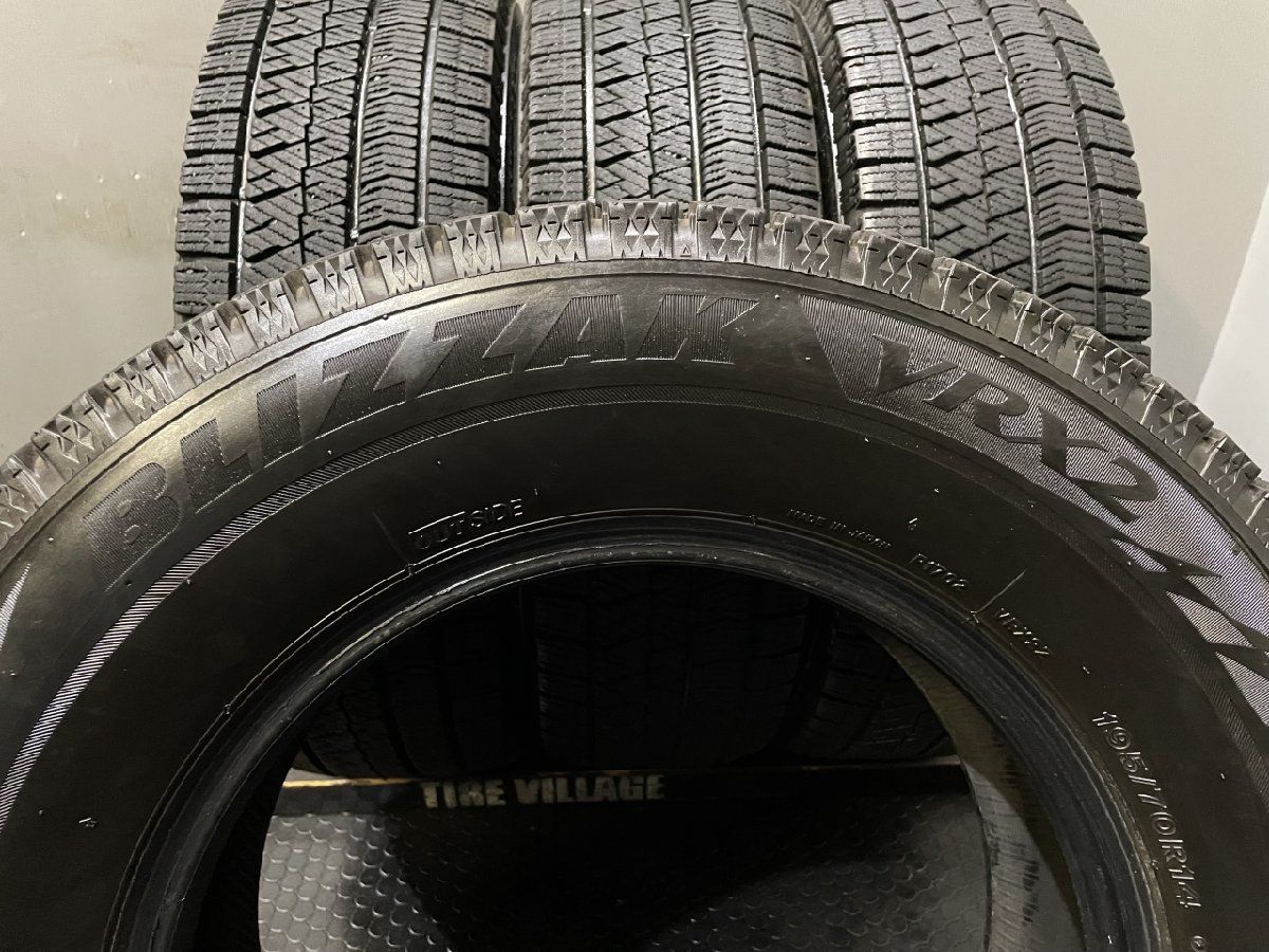 BS BRIDGESTONE BLIZZAK VRX2 195/70R14 14インチ スタッドレス 4本