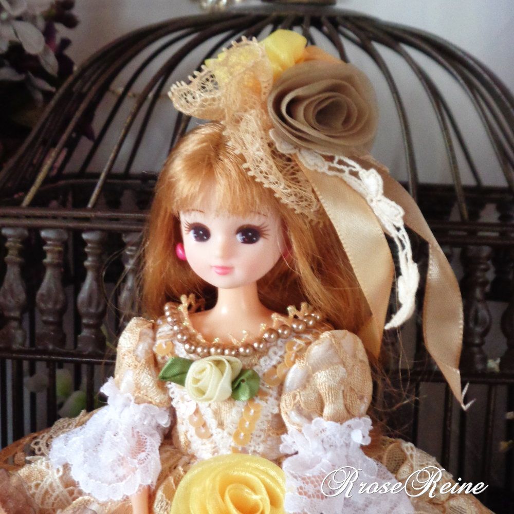 ロリータロマンス マーガレットの妖精 シャンパンゴールドの