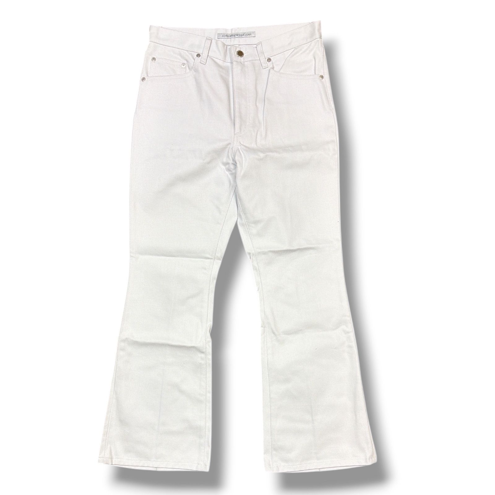参考上代39600円 未使用品 JOHN LAWRENCE SULLIVAN FLARED DENIM PANTS 