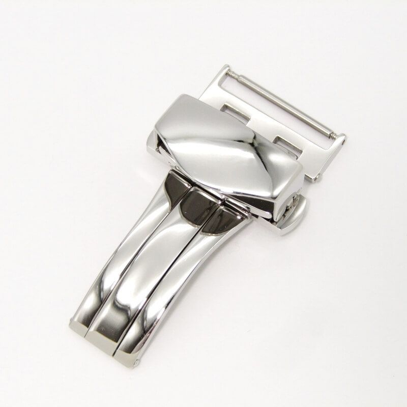 美品 BAMBI バンビ Dバックル 20mm ZS0008S 時計ベルト用 三つ