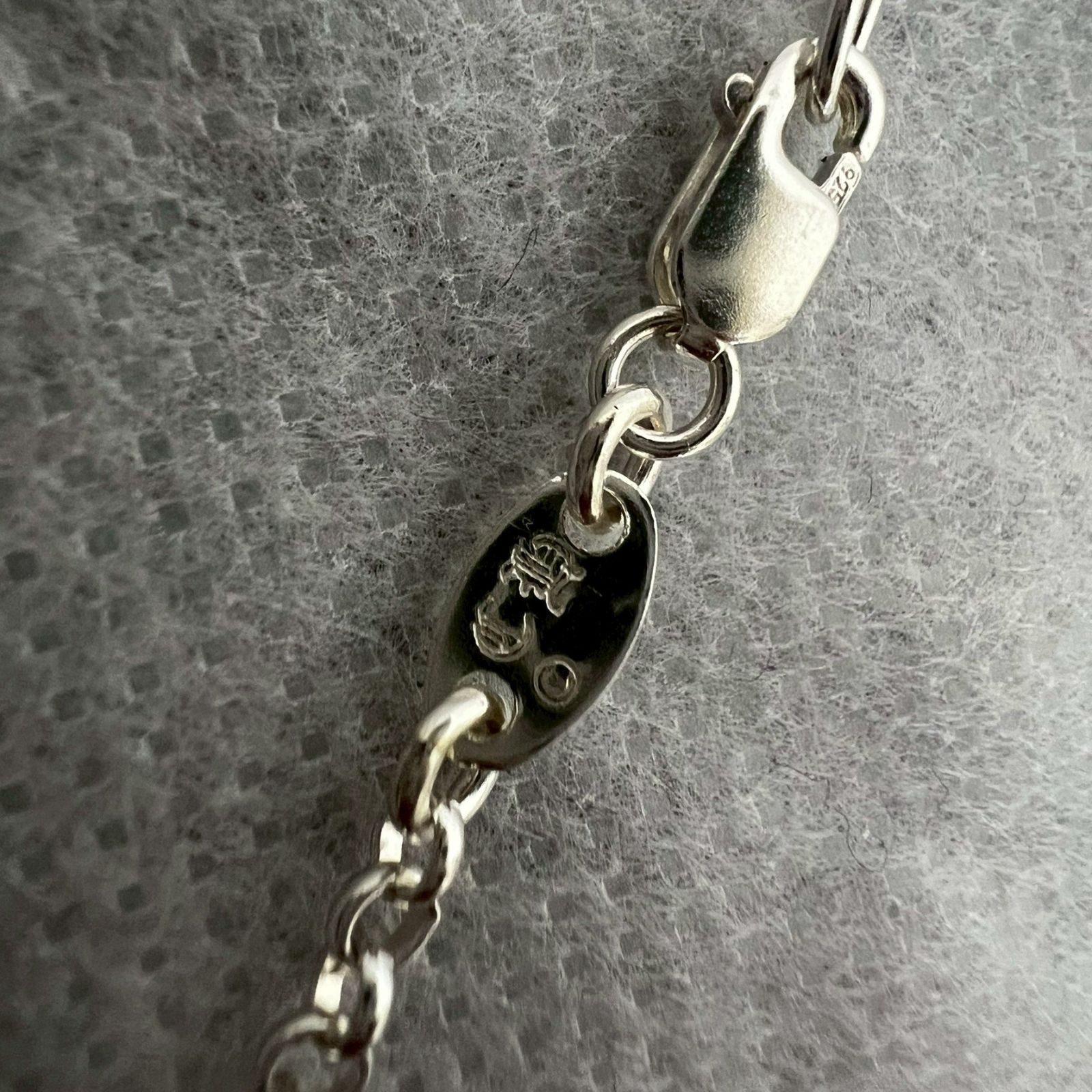  CHROME HEARTS Roll Chain クロムハーツ ロールチェーン 18インチ シルバー 925 ネックレス ネックチェーン 小物 メンズ レディース 45㎝ ネックレス アクセサリー