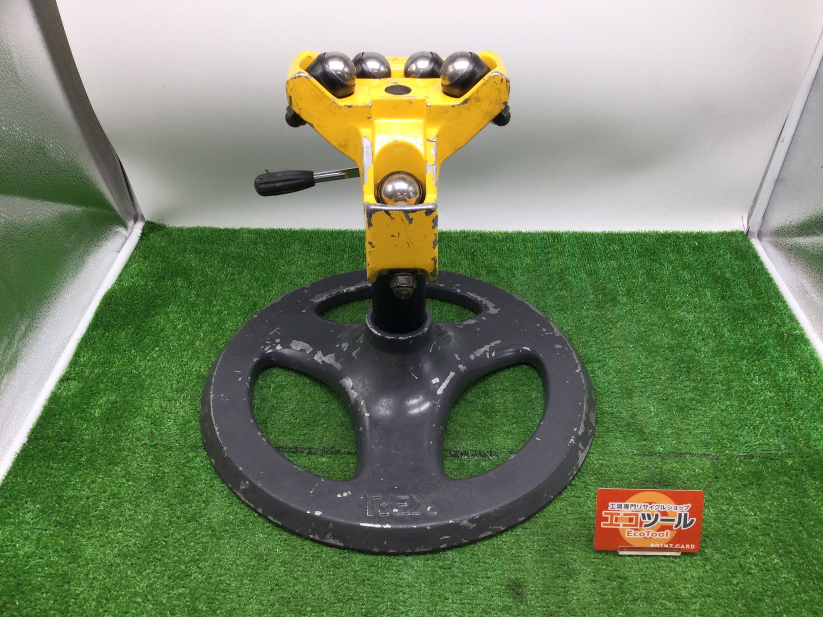 【エコツール知立店】REX レッキス  Hi- サポート HS-150 ねじ切り機用受け【愛知県/名古屋市/知立市/安城市/岡崎市/工具】 【ITPVDFRYQ342】★ 出張買取 も好評受付中！ エコツール知立店】REX レッキス Hi- サポート HS-150 ねじ切り機用