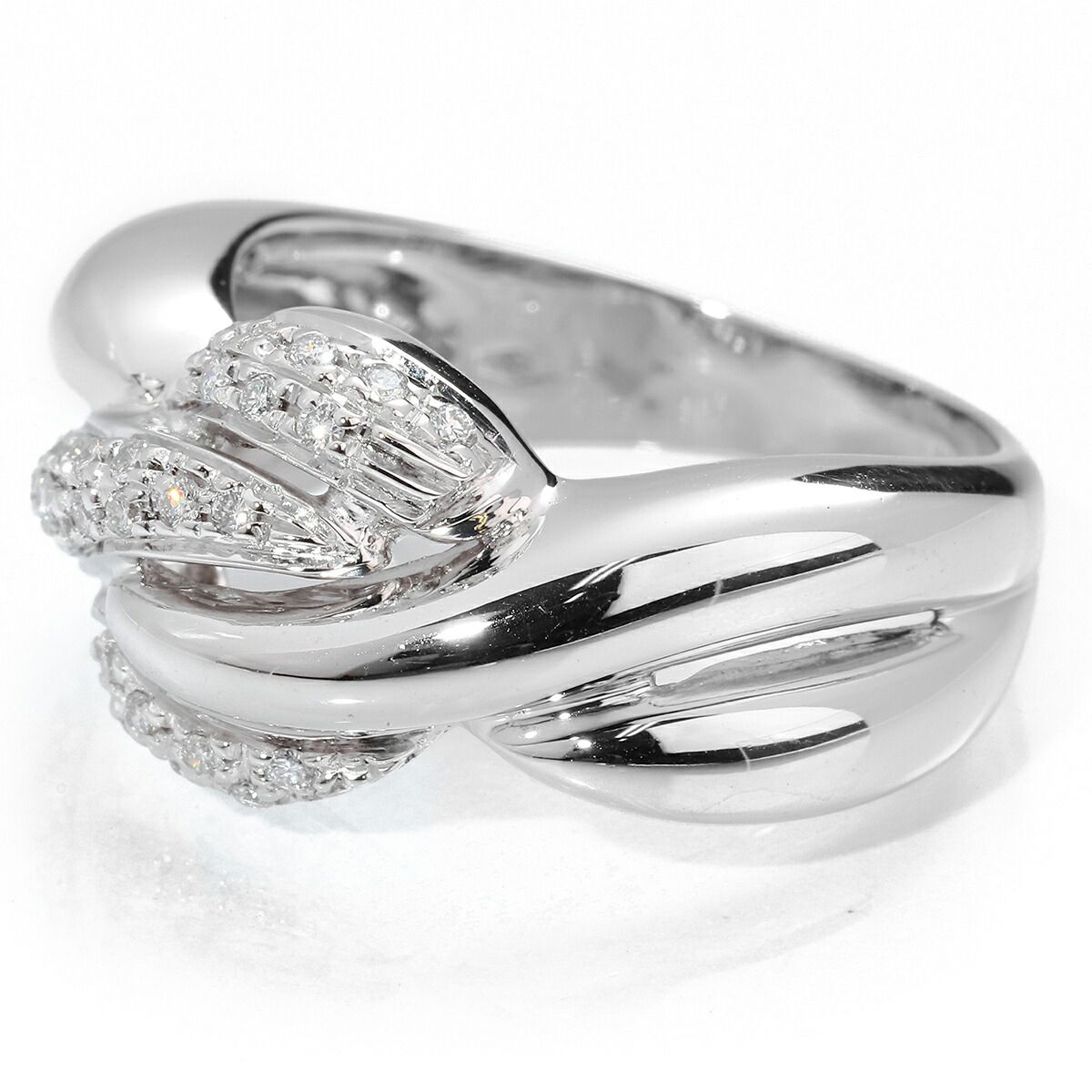 リング SIクラス 指輪 ダイヤモンド 0.30ct K18 13号 中古 プレラブド  