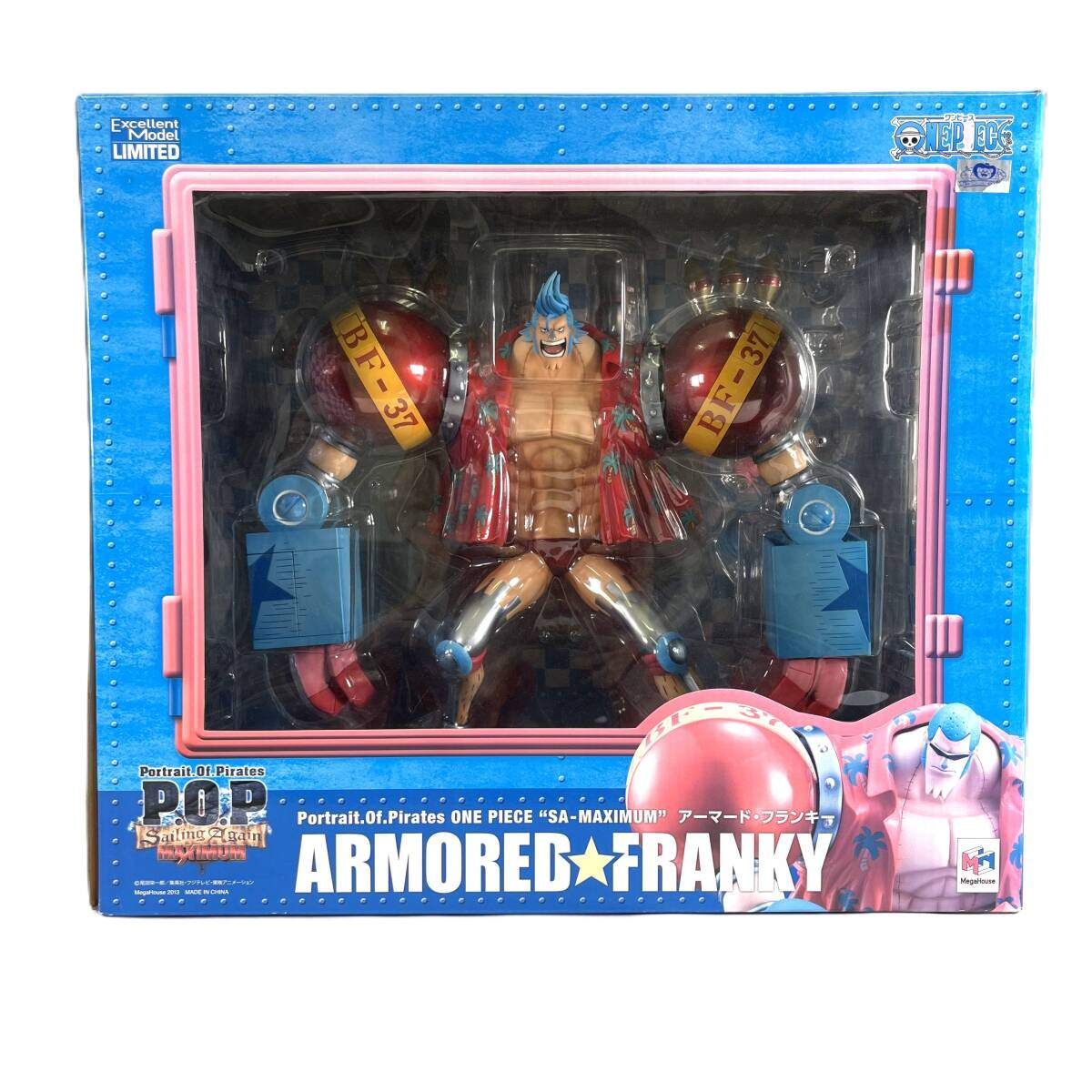 メガハウス フィギュア アーマード フランキー ワンピース エクセレントモデル LIMITED POP Sailing Again SA-MAXIMUM