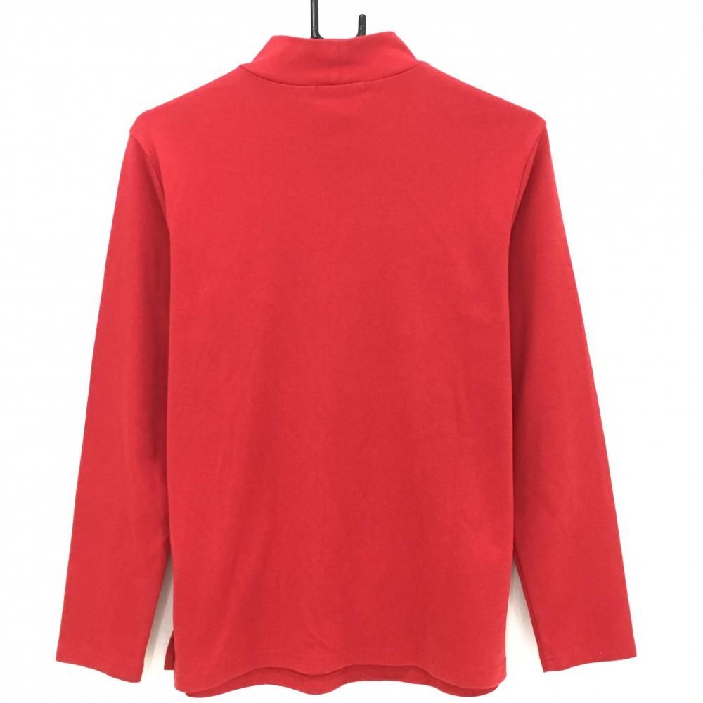 ☆SALE価格☆MUスポーツ 長袖ハイネックシャツ レッド ラインストーン