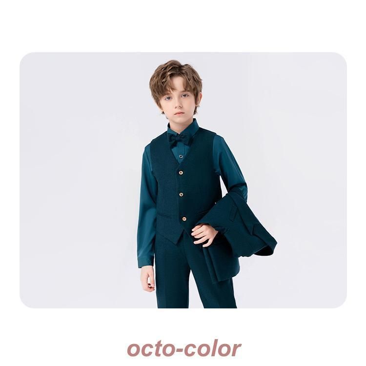 キッズ】フォーマルスーツ5点セット 140｜楽天市場】子供スーツ5点セットの