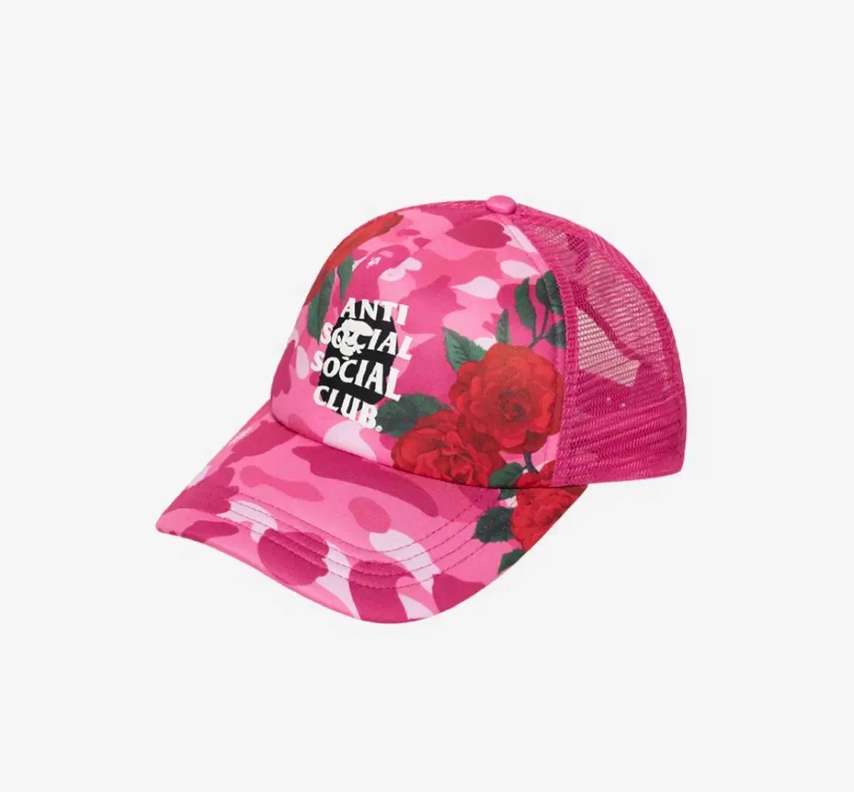 OS A BATHING APE(アベイシングエイプ) x 反 ソーシャル クラブ メッシュ キャップ