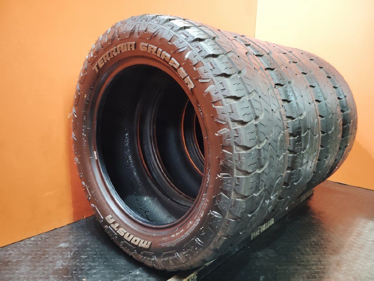 MONSTA TERRAIN GRIPPER モンスタ LT275/55R20 120/117Q 20インチ 夏タイヤ 4本 21年製 ホワイトレター ランクル タンドラ等　(KTS183) MONSTA TERRAIN GRIPPER モンスタ LT275/55R20 120/117Q 20インチ 夏