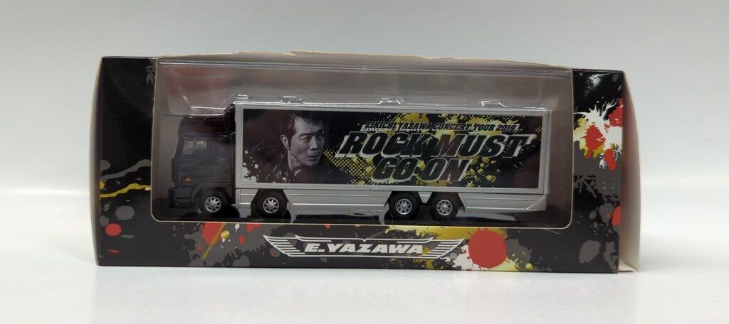矢沢永吉 2019年 トランポ型ミニカー2点セットROCK MUST GO ON