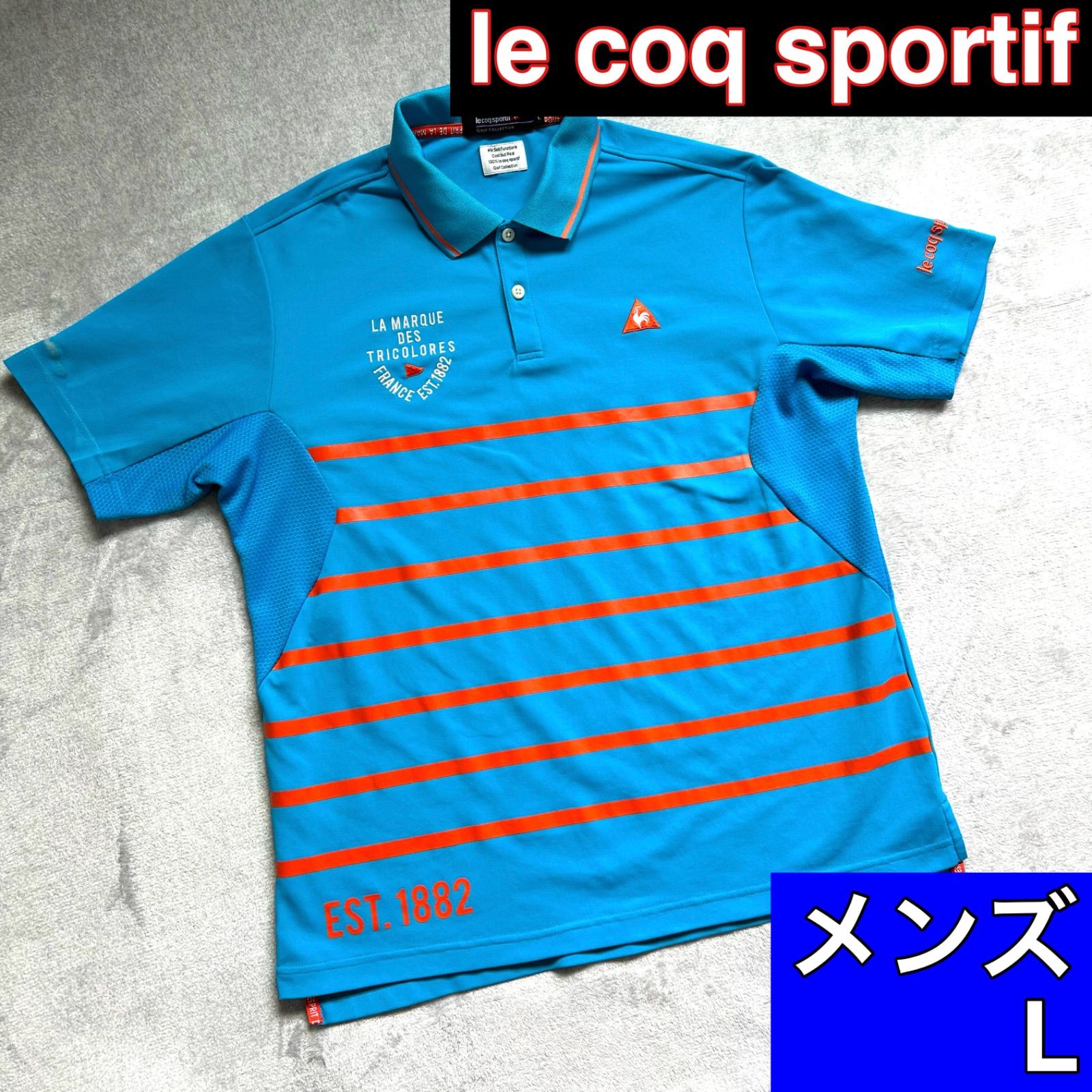 le coq sportif ルコックスポルティフ メンズ ゴルフウェア 半袖