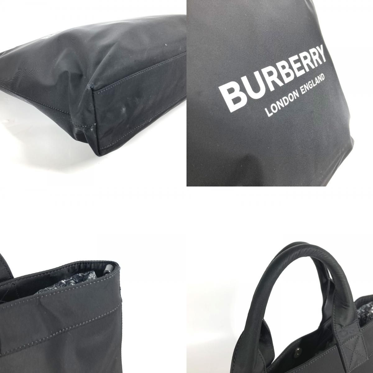 BURBERRY バーバリー トートバッグ ロゴ 8026233 ナイロン