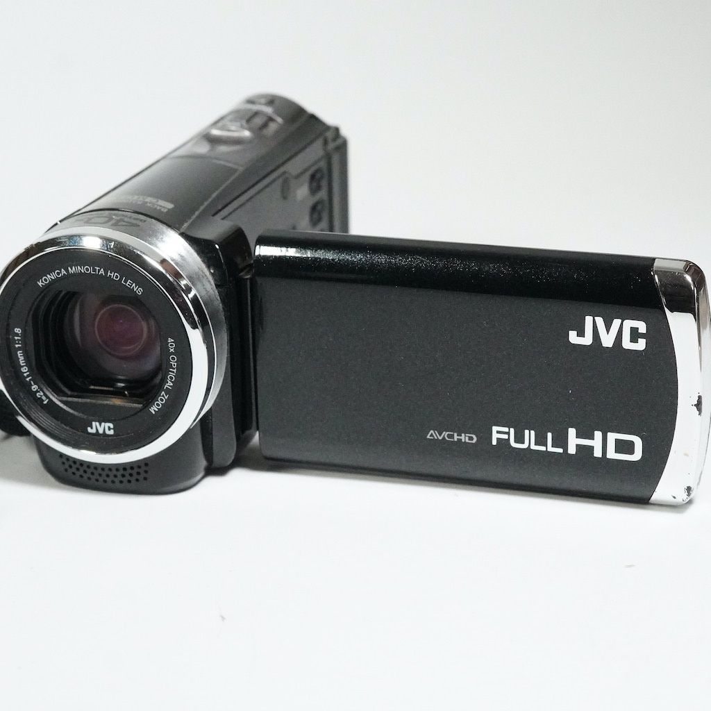 JVC Victor Everio GZ-HM33-B ブラック 元箱 動作OK 返金保証 /1841