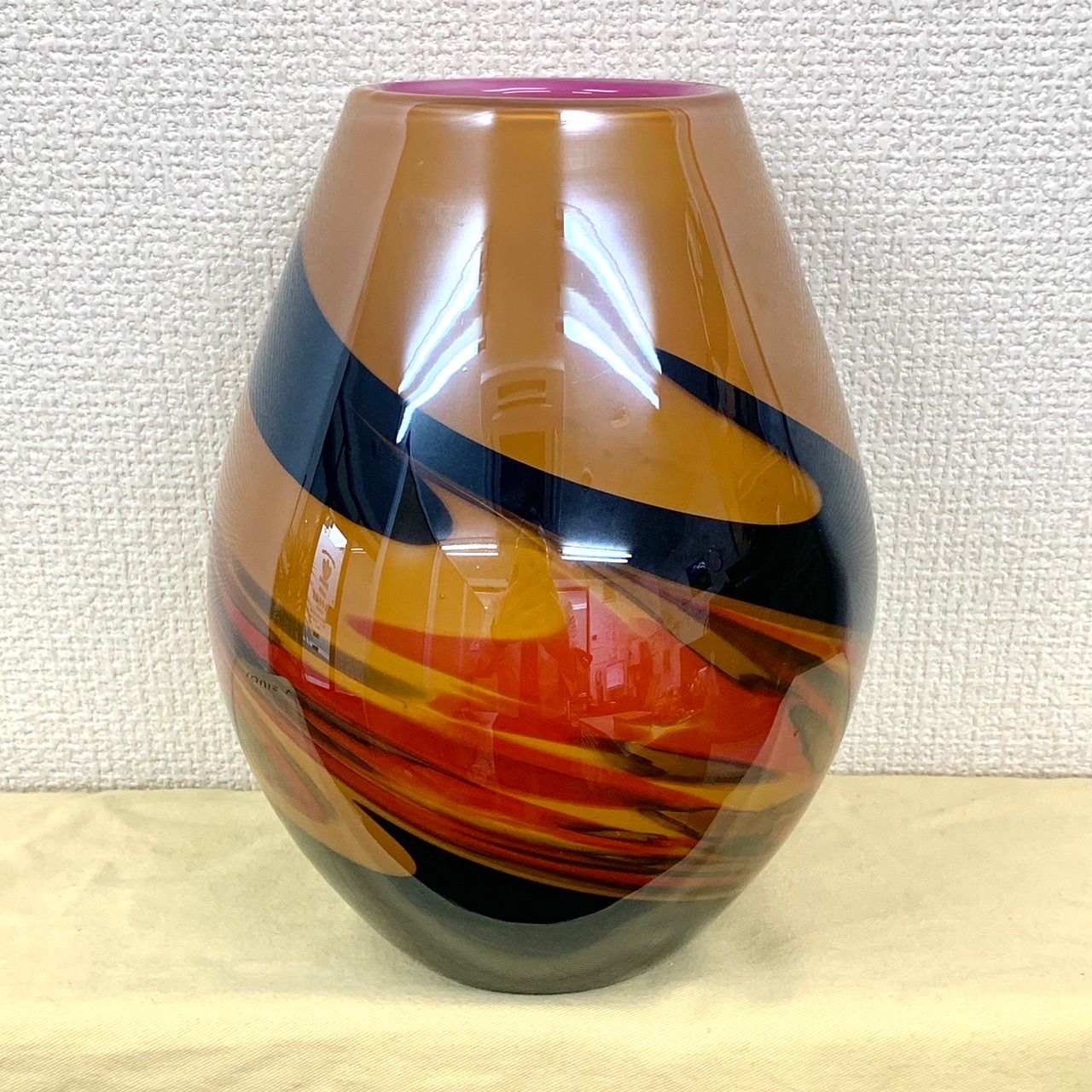 上美品⭐️ART GLASS】 アートガラス ハンドメイドガラス