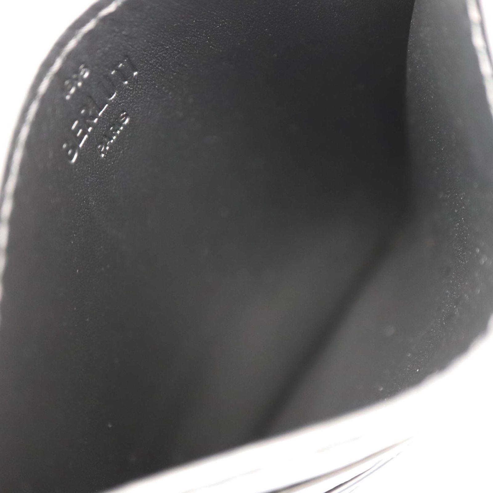 最高の品質、最低の価格! BERLUTI ベルルッティ バンブー テトリス スクリットレザー カードホルダー カードケース 黒 H11166