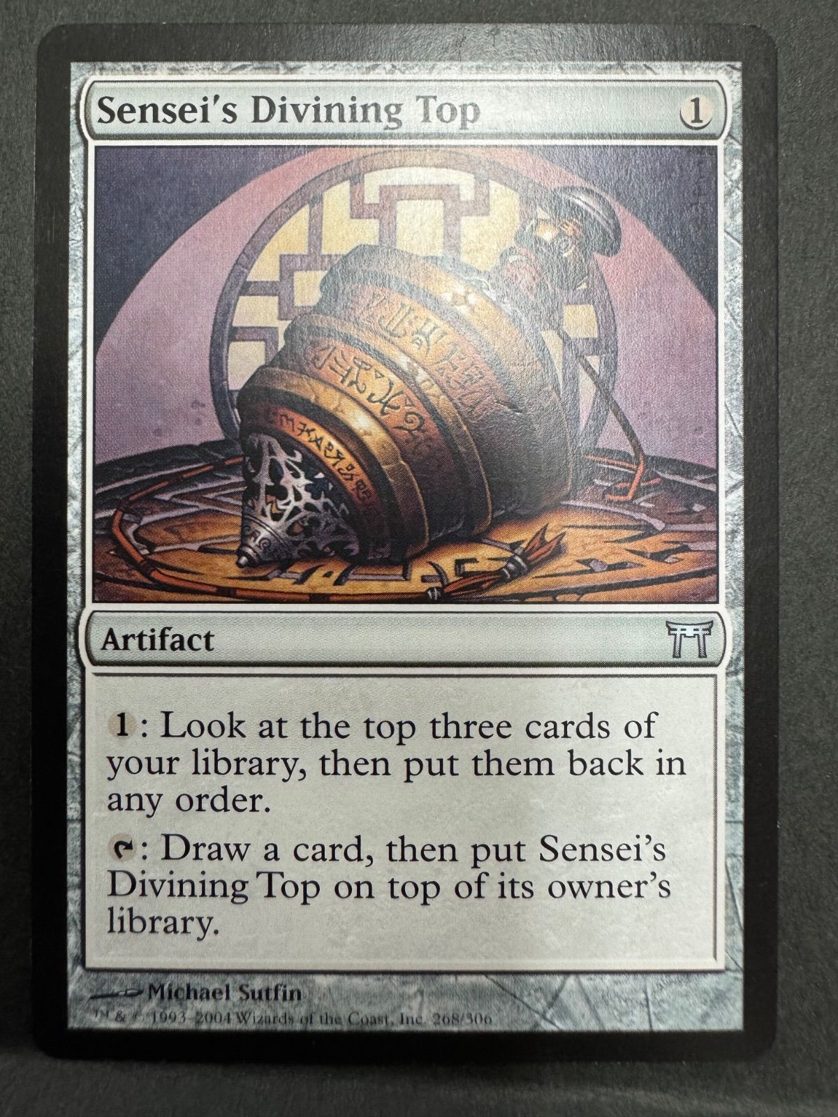 MTG 師範の占い独楽 CHK 英語 FOIL 神河 MTG 師範の占い独楽 CHK 英語 FOIL 神河 マジック：ザ・ギャザリング