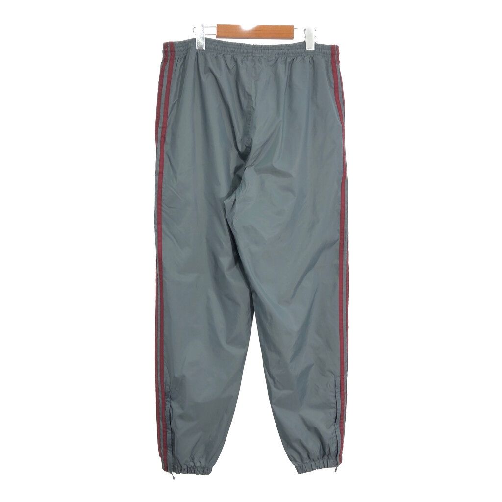 00年代 adidas アディダス ナイロンパンツ グレー(メンズ M)中古 古着 T7678