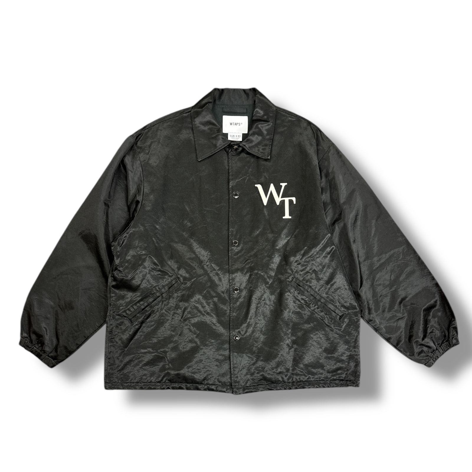WTAPS 24SS CHIEF/JACKET チーフジャケット ブルゾン サテン