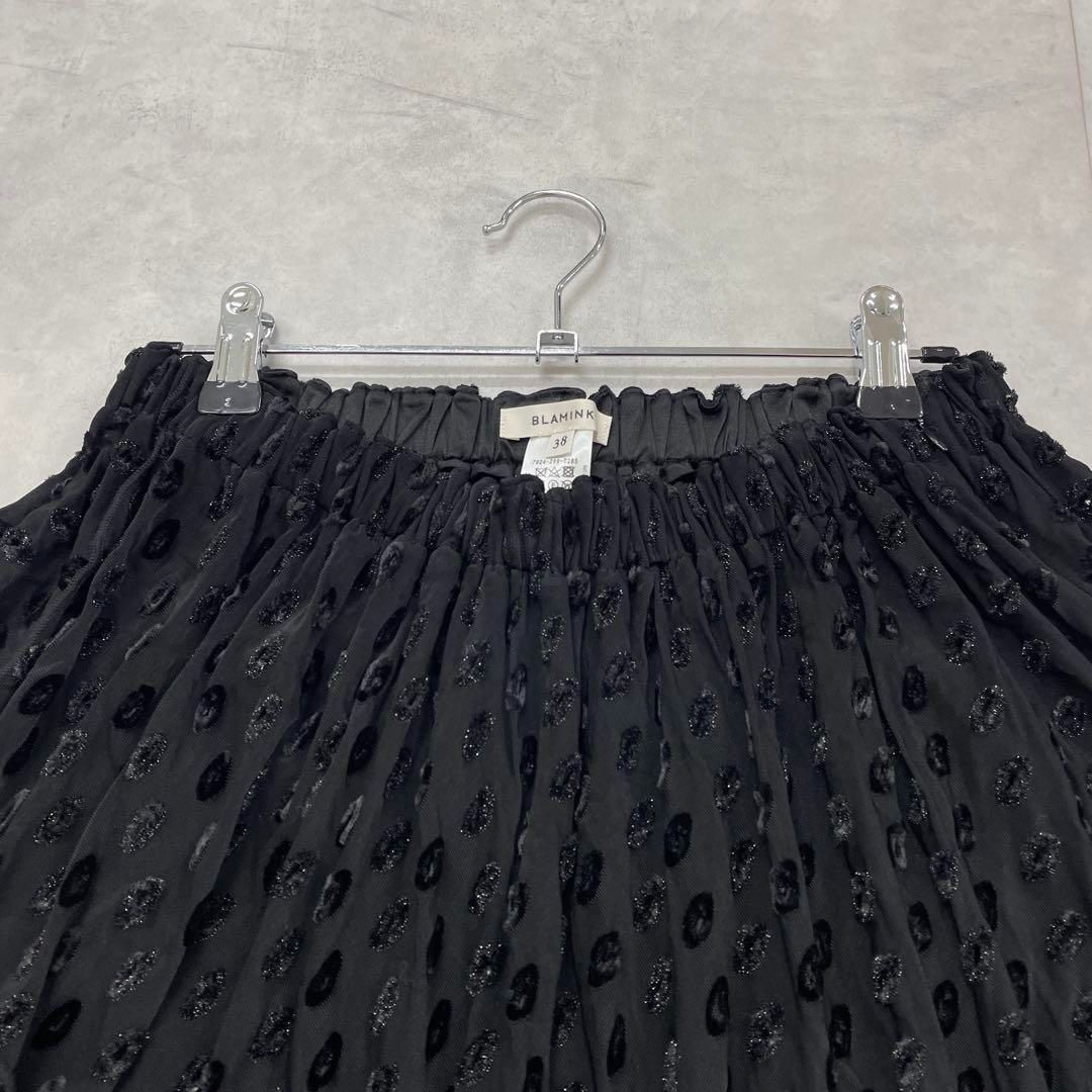 ドット柄 カットワーク