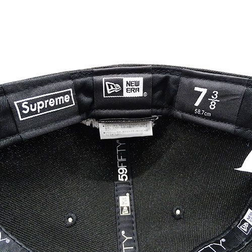 SUPREME NEW ERA コラボアイテム キャップ パープル メンズ シュプリーム Supreme キャップ メンズ ブランド Undisputed Box