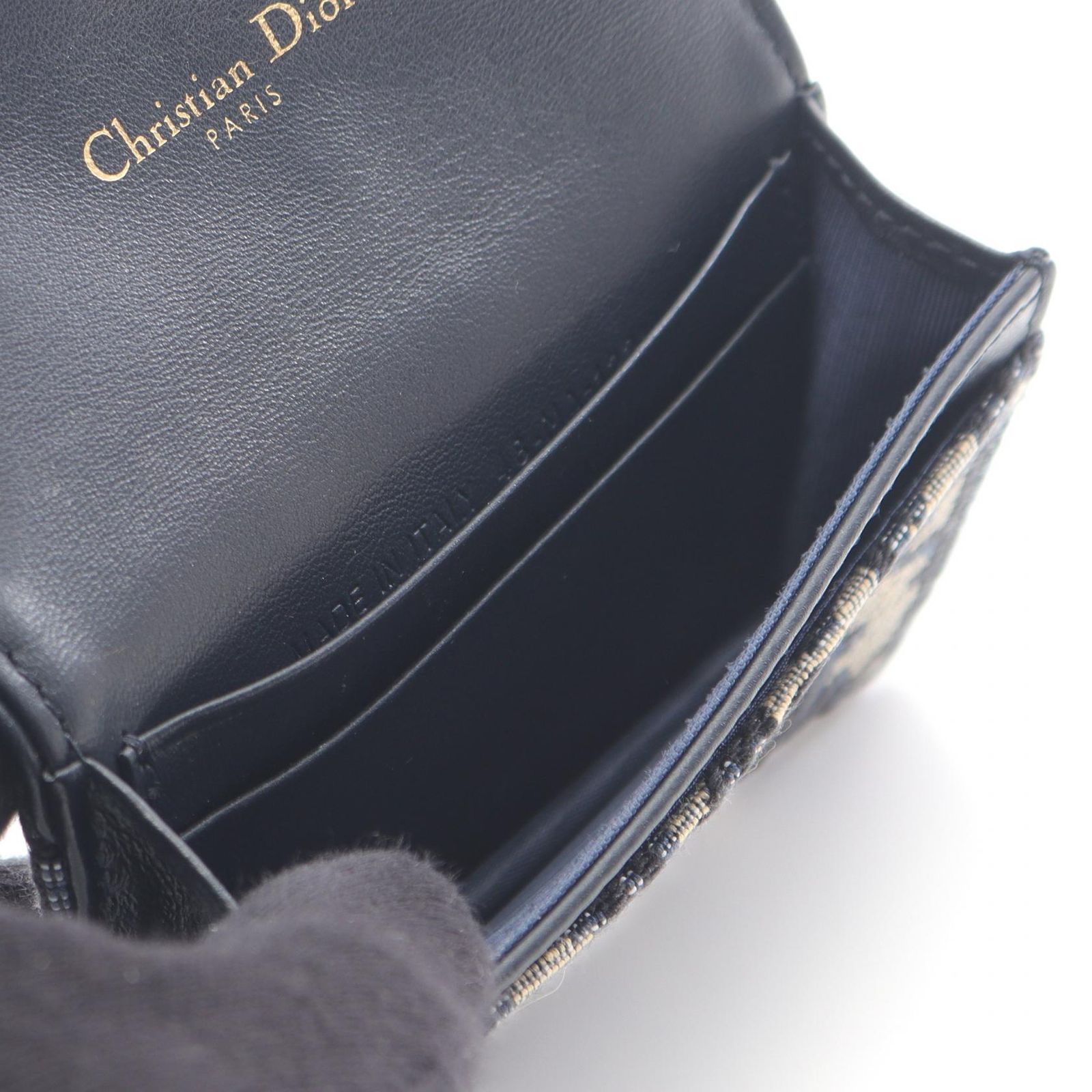 ディオール　名刺入れ　Lady Dior Bloom　カードホルダー　パテント Lady Dior CHRISTIAN DIOR クリスチャンディオール Bloom カード